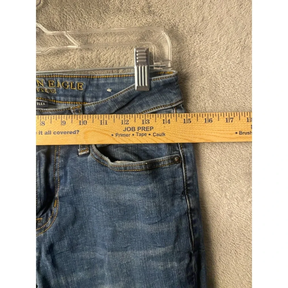 American Eagle Skinny Jeans Men's 30x34 Blue Medium Wash Extreme Flex Stretch